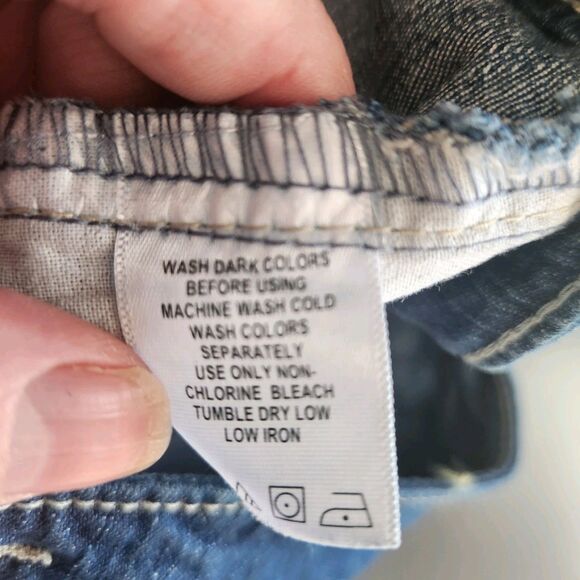 Ellos womans plus 30W dark wash denim jeans - Picture 12 of 12